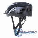 Kask rowerowy RALLEX otwory wentylacyjne regulowany damski męski uniwersalny młodzieżowy regulowany 54-58 cm