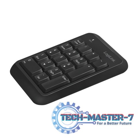 Klawiatra numeryczna Bluetooth v5.1 czarna Klawiatra numeryczna Bluetooth v5.1 czarna