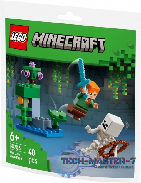 Klocki Minecraft 30705 Walka w bujnej jaskini Klocki Minecraft 30705 Walka w bujnej jaskini