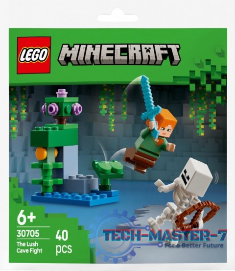 Klocki Minecraft 30705 Walka w bujnej jaskini Klocki Minecraft 30705 Walka w bujnej jaskini