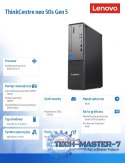 Komputer ThinkCentre Neo 50s G5 SFF 12XD001KPB i7-14700/16GB/512GB/INT/3YRS OS
