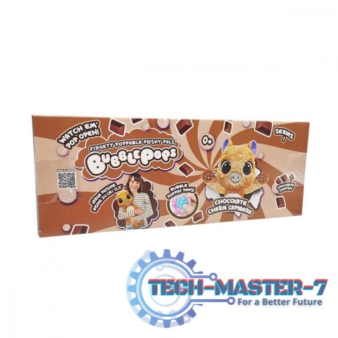 Maskotka Bubble Pops Pachnące maskotki - Czekoladowa Kapibara