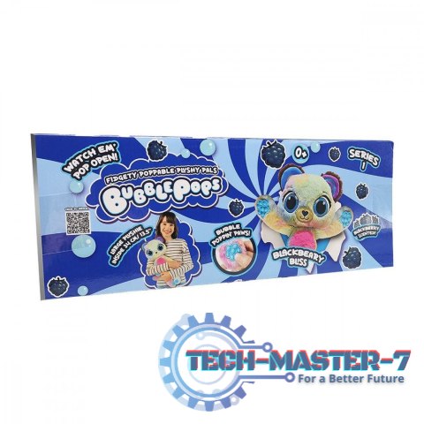 Maskotka Bubble Pops Pachnące maskotki - Jeżynowy Miś Maskotka Bubble Pops Pachnące maskotki - Jeżynowy Miś