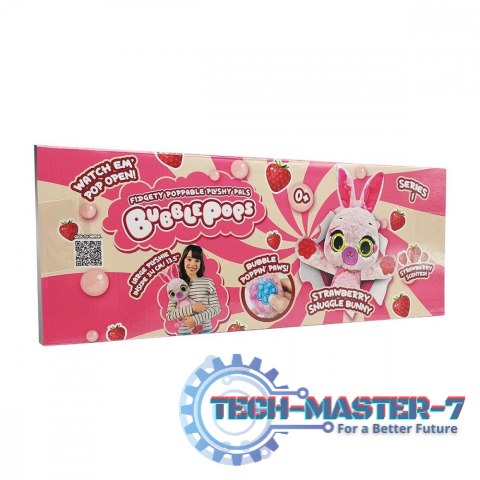 Maskotka Bubble Pops Pachnące maskotki - Truskawkowy Króliczek