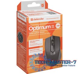 Mysz przewodowa, optyczna, OPTIMUM MB-270