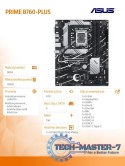 Płyta główna TUF GAMING B760-PLUS s1700 4DDR5 ATX
