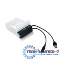 Pudełko ochronne 2xHDD 2.5 cala, transparentne