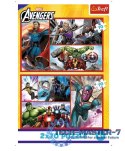 Puzzle 2x70 elementów Avengers Zostań bohaterem