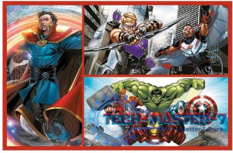 Puzzle 2x70 elementów Avengers Zostań bohaterem Puzzle 2x70 elementów Avengers Zostań bohaterem