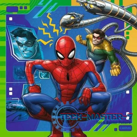 Puzzle 3x49 elementów Spiderman Puzzle 3x49 elementów Spiderman
