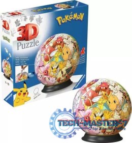 Puzzle 3D Kula Pokemon postacie Pokemony