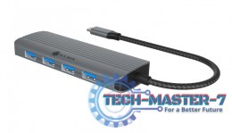 Stacja dokująca IB-DK4022a-CPD 6w1, HDMI,USB,PD