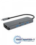 Stacja dokująca IB-DK4034a-CPD 6w1, HDMI,USB,PD,LAN