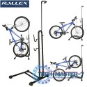 Stojak rowerowy RALLEX na rower serwisowy wolnostojący metalowy czarny