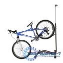 Stojak rowerowy RALLEX na rower serwisowy wolnostojący metalowy czarny