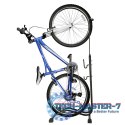 Stojak rowerowy RALLEX na rower serwisowy wolnostojący metalowy czarny