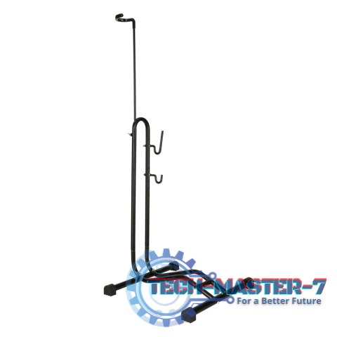 Stojak rowerowy RALLEX na rower serwisowy wolnostojący metalowy czarny Stojak rowerowy RALLEX na rower serwisowy wolnostojący metalowy czarny
