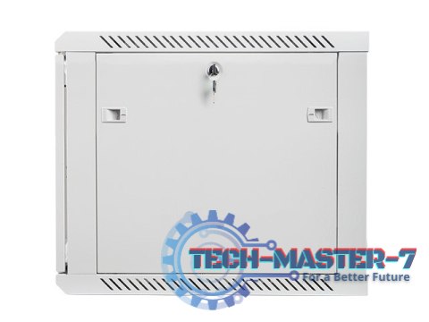 Szafa instalacyjna wisząca 19'' 9U 600X600mm szara (drzwi szklane) Szafa instalacyjna wisząca 19'' 9U 600X600mm szara (drzwi szklane)