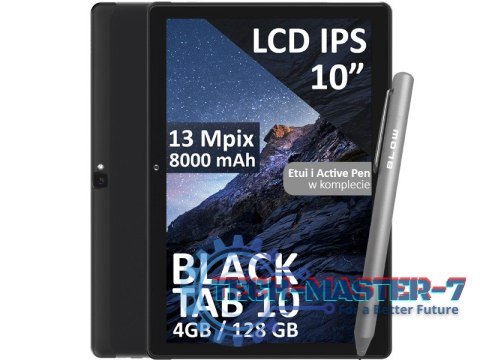 Tablet BlackTAB10 4/128GB 4G LTE 10 cali Czarny