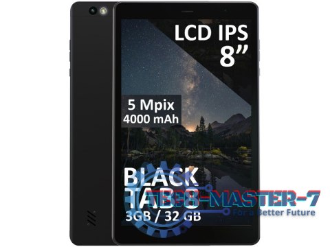 Tablet BlackTAB8 3/32GB 4G LTE 8 cali Czarny