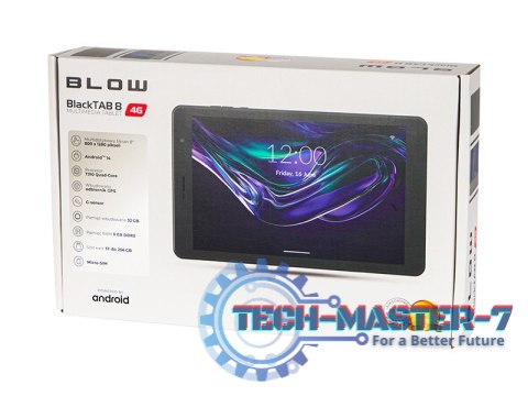 Tablet BlackTAB8 3/32GB 4G LTE 8 cali Czarny Tablet BlackTAB8 3/32GB 4G LTE 8 cali Czarny
