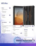 Tablet RT3 Pro 4G 8 cali 4/128GB Rugged Pomarańczowy