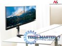 Uchwyt biurkowy do dwóch monitorów LCD MC-714 13-27" 8kg aluminiowy