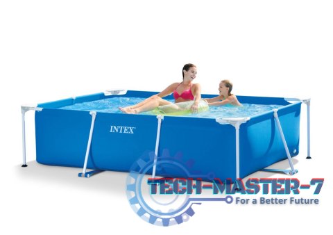 Basen stelażowy ogrodowy prostokątny 211x137 cm 28270 INTEX INTEX Basen stelażowy ogrodowy prostokątny 211x137 cm 28270 INTEX INTEX