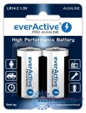 Baterie EVERACTIVE Alkaliczna LR14 8000mAh 2 szt. EVLR14-PRO