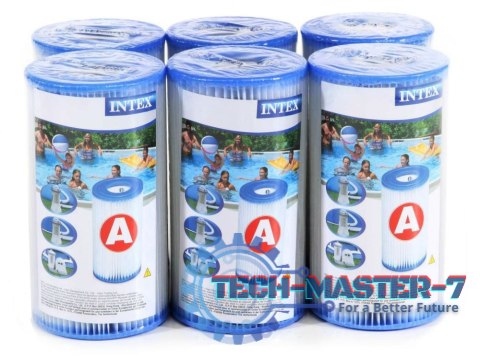 Filtr filtry typ A - do pompy basenu intex 29000 - 6 sztuk INTEX Filtr filtry typ A - do pompy basenu intex 29000 - 6 sztuk INTEX