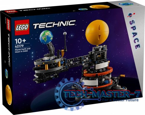 Klocki Technic 42179 Planeta Ziemia i Księżyc na orbicie