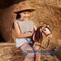 Koń na kiju Hobby Horse HOPPIHORSE A4 beżowy