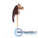 Koń na kiju Hobby Horse HOPPIHORSE A4 beżowy