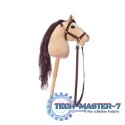 Koń na kiju Hobby Horse HOPPIHORSE A4 beżowy