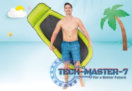 Materac plażowy z siateczką do pływania chłodzący zielony 58836 INTEX INTEX