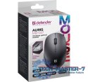 Mysz bezprzewodowa silent click AURIS MB-027 800/1200/1600 DPI czarna