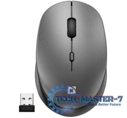 Mysz bezprzewodowa silent click AURIS MB-027 800/1200/1600DPI szara