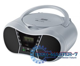 Radioodtwarzacz CD LILA2 USB/BT srebrny