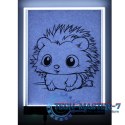 Deska kreślarska tablica tablet graficzny kalka do rysowania podświetlana LED A4