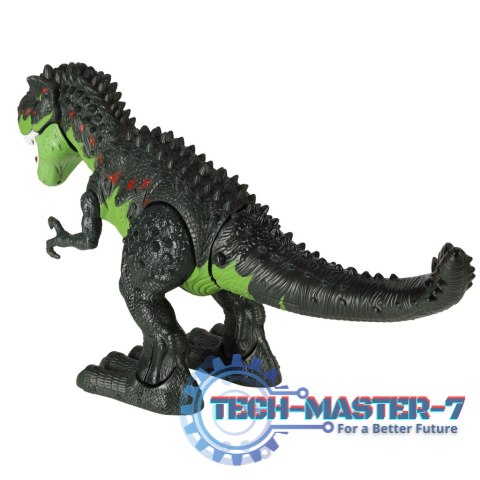 Dinozaur T-REX elektroniczny chodzi ryczy zielony Dinozaur T-REX elektroniczny chodzi ryczy zielony