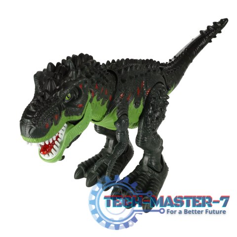 Dinozaur T-REX elektroniczny chodzi ryczy zielony Dinozaur T-REX elektroniczny chodzi ryczy zielony