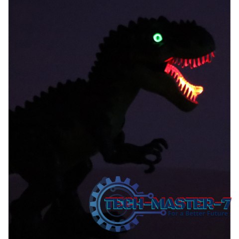 Dinozaur T-REX elektroniczny chodzi ryczy zielony Dinozaur T-REX elektroniczny chodzi ryczy zielony