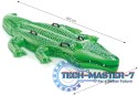 Dmuchany krokodyl materac do pływania z uchwytami 203x114 cm INTEX 58562 INTEX