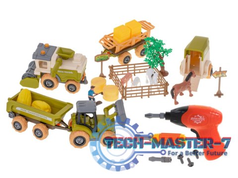 Gospodarstwo rolne farma traktor kombajn maszyny rolnicze zwierzęta zagroda konie + narzędzia wkrętarka Gospodarstwo rolne farma traktor kombajn maszyny rolnicze zwierzęta zagroda konie + narzędzia wkrętarka