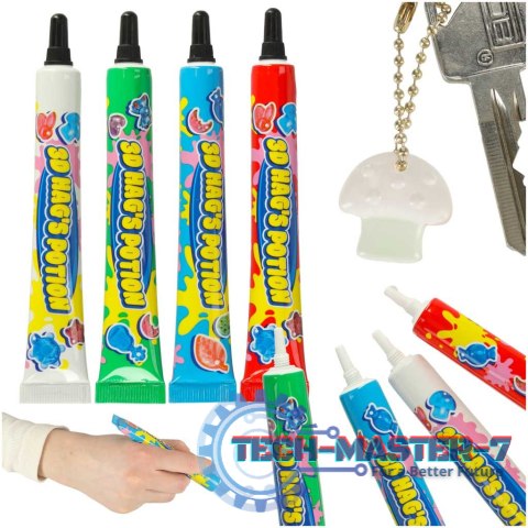 Klej magiczny do zestawu kreatywnego 4 szt.