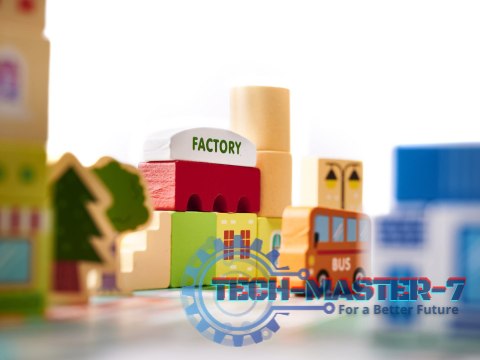 Klocki drewniane edukacyjne miasto puzzle 120el. Klocki drewniane edukacyjne miasto puzzle 120el.