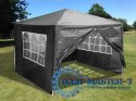 Namiot pawilon ogrodowy handlowy 3x3 m 4 ścianki szary MultiGarden MultiGarden