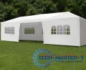 Namiot pawilon ogrodowy handlowy 3x9 m 8 ścianek biały MultiGarden MultiGarden