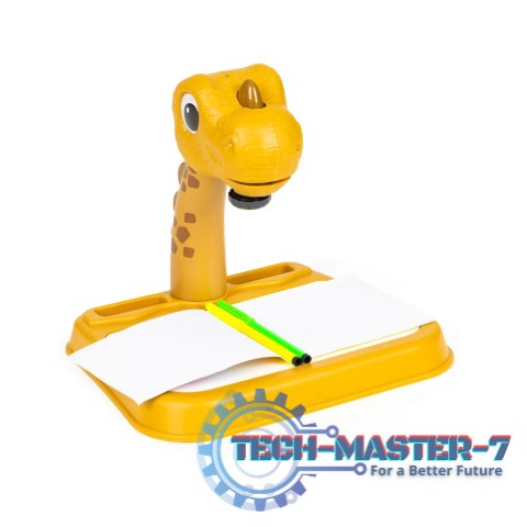 Projektor tablica do rysowania dinozaur 12 flamastrów 24 wzory MULTISTORE Projektor tablica do rysowania dinozaur 12 flamastrów 24 wzory MULTISTORE