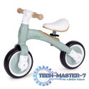 Rower rowerek biegowy z pedałami - treningowy kółka boczne 3W1 zielony ECOTOYS ECOTOYS